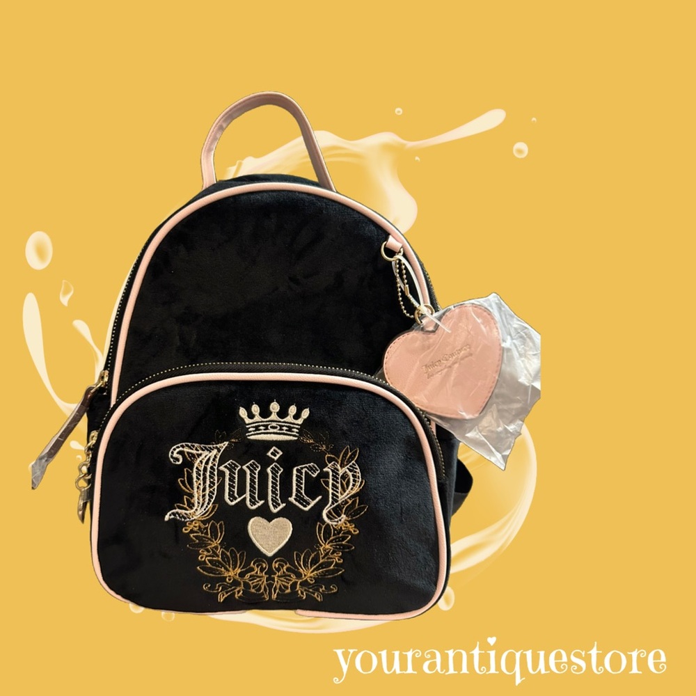 Juicy Couture Black Backpack